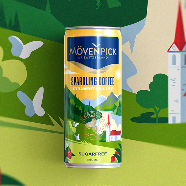 M?venpick咖啡飲料包裝設(shè)計(jì)