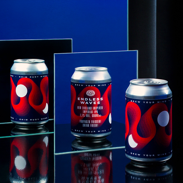 ENDLESS WAVES啤酒包裝設(shè)計(jì)