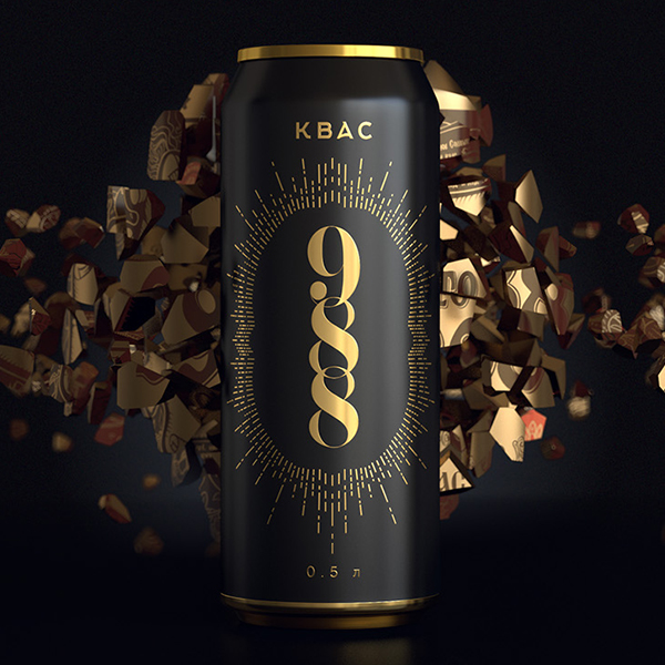 988高端啤酒包裝設(shè)計(jì)