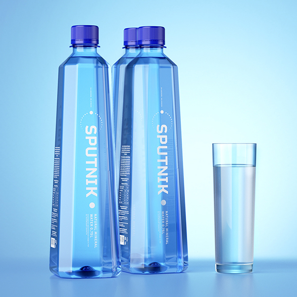 Sputnik 人造衛(wèi)星水包裝設(shè)計(jì)