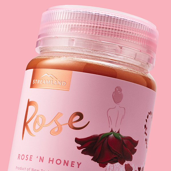 Streamland玫瑰蜂蜜包裝設(shè)計(jì)