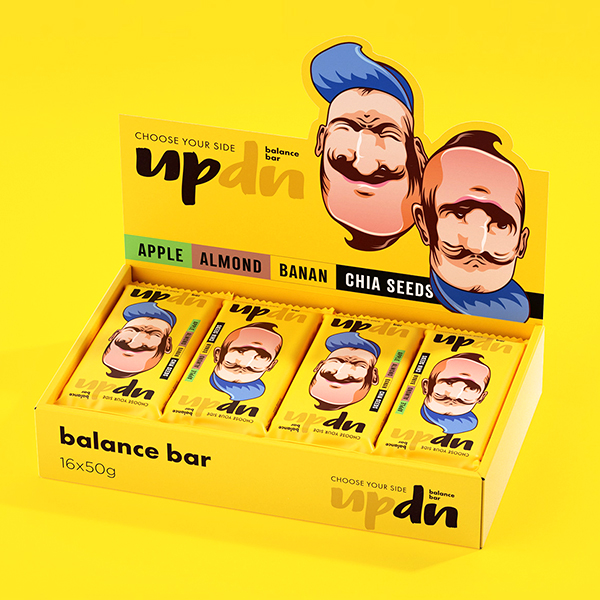 UpDn 代餐棒包裝設(shè)計(jì)
