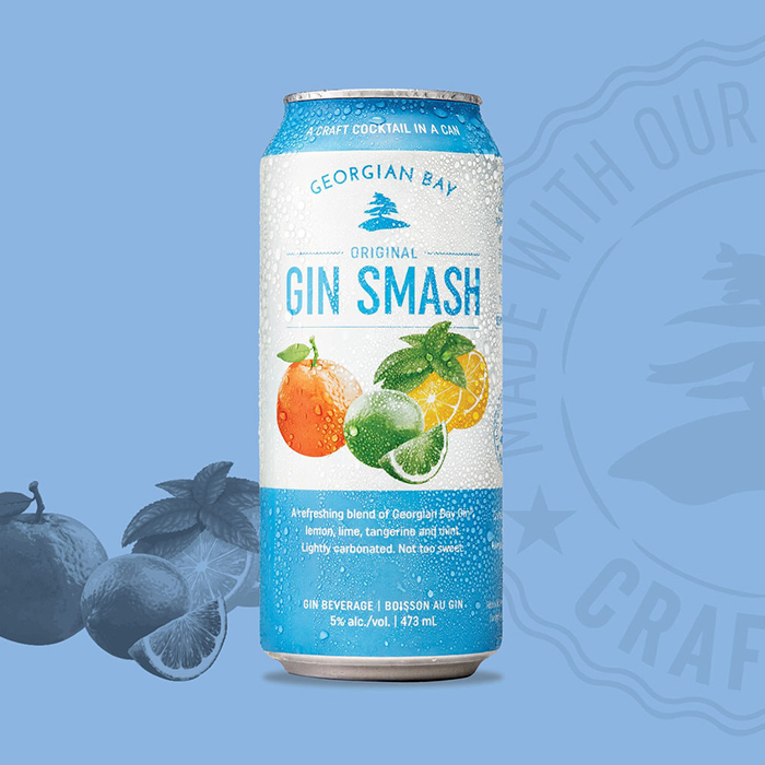 喬治亞灣精神雞尾酒包裝設(shè)計(jì)