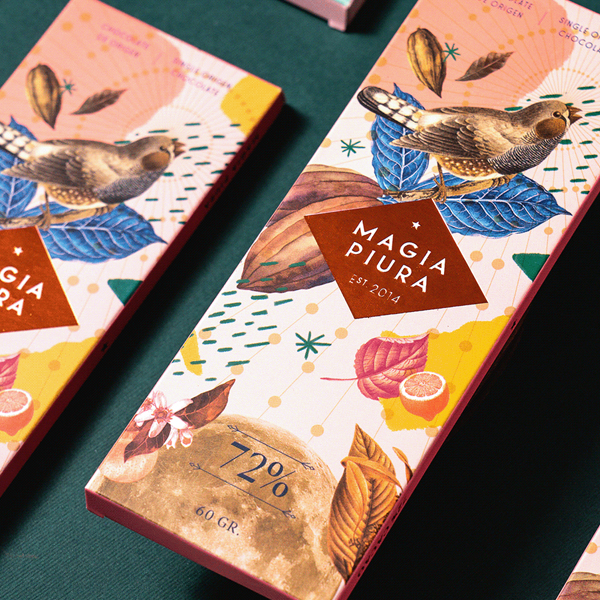 MAGIA PIURA巧克力包裝設(shè)計(jì)