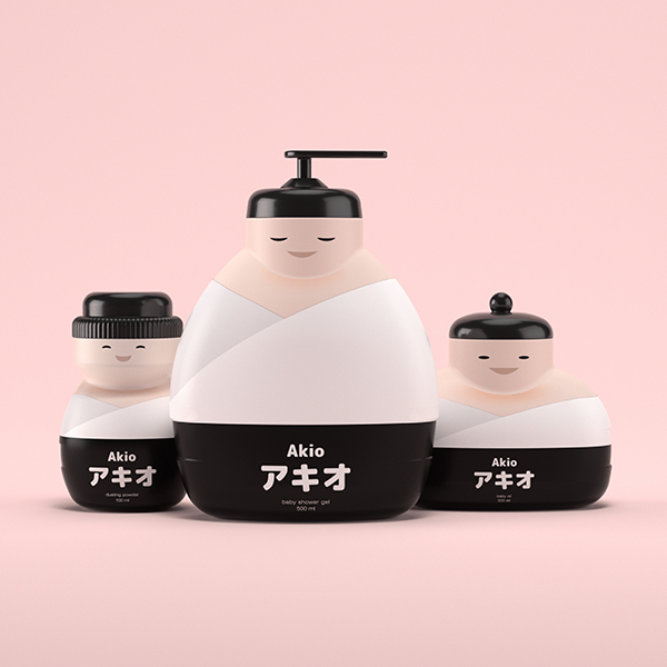 AKIO 秋生-兒童沐浴產(chǎn)品包裝設(shè)計(jì)