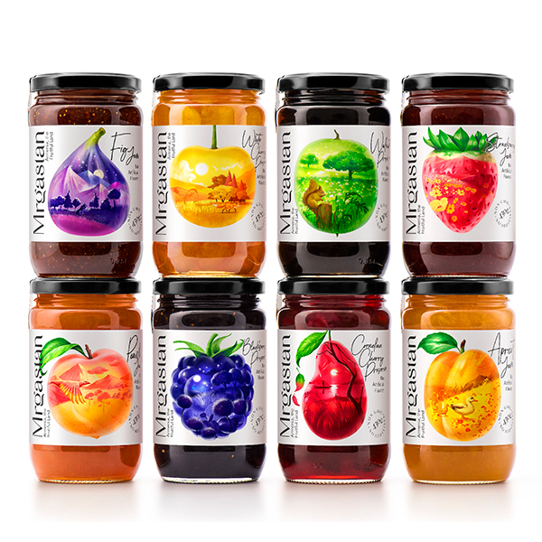 Mrgastan水果之鄉(xiāng) 水果醬包裝設(shè)計(jì)