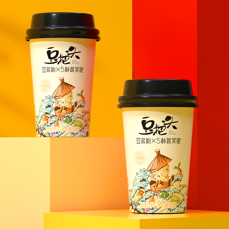 豆把頭：豆?jié){粉蔬菜脆（新疆）